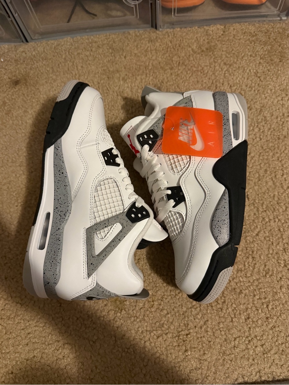 Air Jordan 4 Retro White Cement